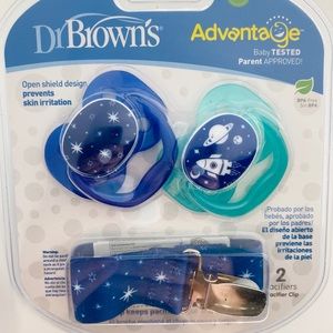 New Dr.Browns pacifier combo